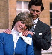 Ritratto ufficiale con Carlo, Principe di Galles, nell'anno delle nozze (1981)